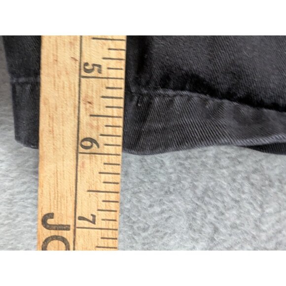 Lauren Ralph Lauren Shorts Womens Size 20 black Chino Flat Front 100% Cotton - Picture 7 of 12